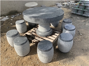 Granite Stone Table Set