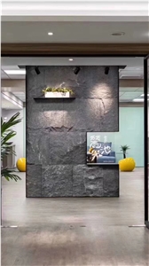 G654 Sesame Black Impala Grey Granite Split Face Tiles