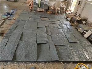 G654 Sesame Black Impala Grey Granite Split Face Tiles