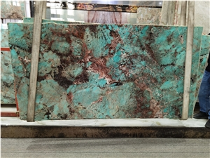 Amazonite Quartzite  Slabs