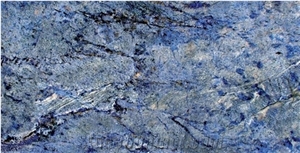 Azul Bahia Granite Slabs For Walls Decor