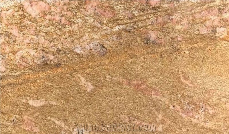 Imperial Gold Granite Slabs For Kitchen Bathroom