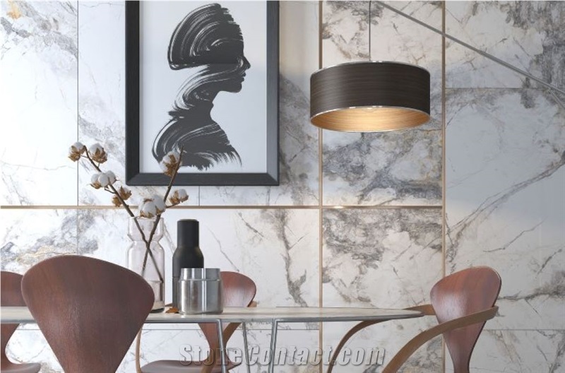Invisible Grey Marble Flooring Countertops