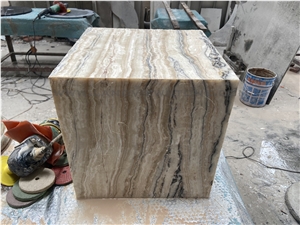 Multicolor Onyx Plinths Pedestal Stand Table