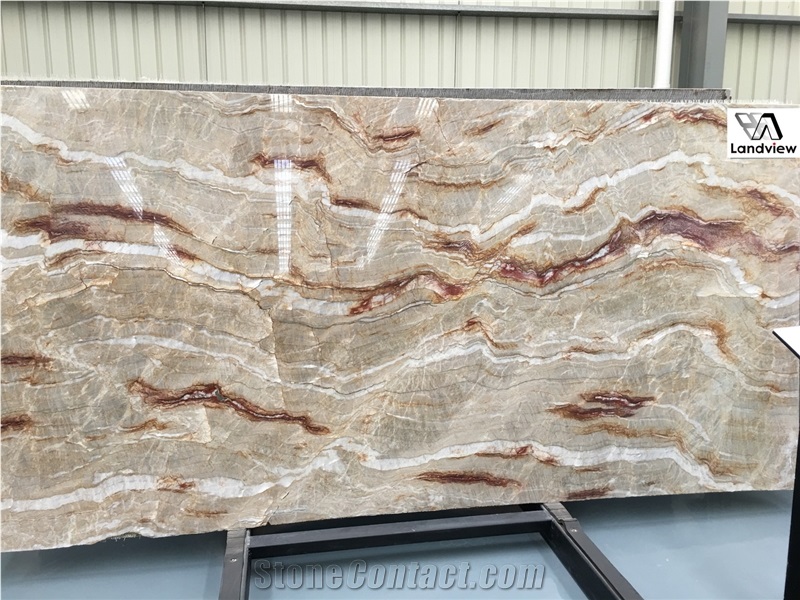 Nacarado Quartzite Slabs For Home Decoration