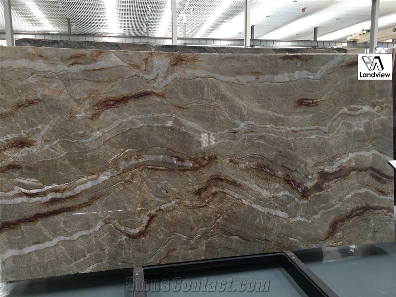 Nacarado Quartzite Slabs For Home Decoration