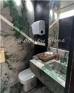 Patagonia Green Quartzite Bathroom Countertop