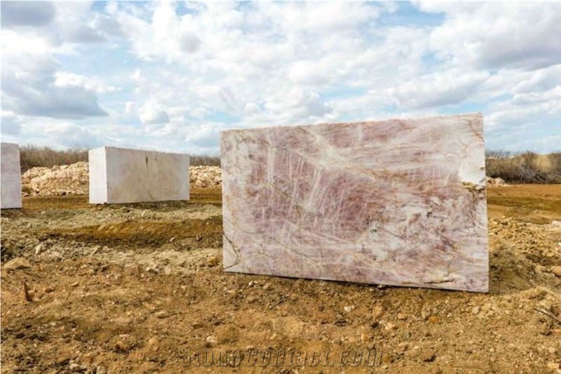 Pink Lady Lumix Quartzite For Kitchen Bathroom Countertops