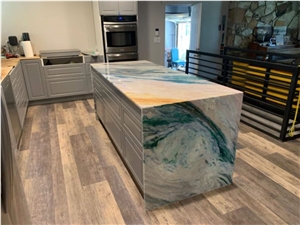 Portomare Quartzite Slabs For Kitchen Countertops