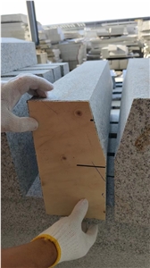Flamed Sesame White Granite G603 Beveled Kerbs/Curbstone