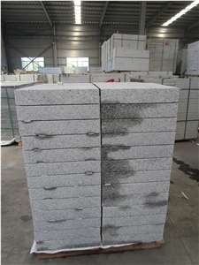 New G603 Sesame White Granite Bush Hammered Pavers