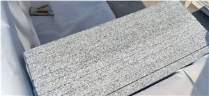 New G603 Sesame White Granite Bush Hammered Pavers