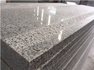 New G603 Sesame White Granite Polished Stone Stair/Steps