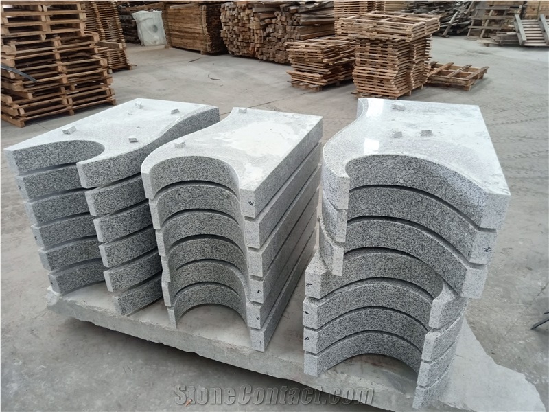 Supply Simple Design New G603 Granite Polished Gravestone
