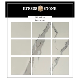Silk White Porcelain-Porcelain Slabs