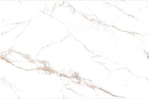 Calacatta Gold Sintered Stone Big Polished Slab Floor Tile