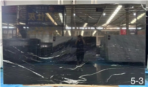 Angola Black Macondo Black Quartzite Big Slab Tile