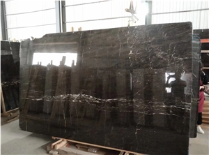 China Euronet B Mine Marble  Network Brown Stone Slab Tile