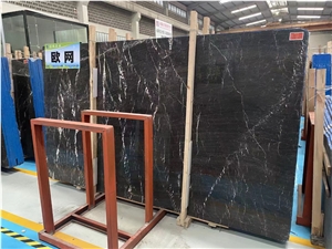 China Euronet B Mine Marble  Network Brown Stone Slab Tile