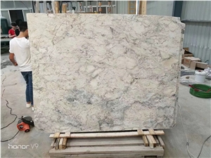 Chinese Ocean Star Marble Polished Slabs For Outdoor Design