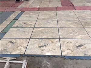 Chinese Ocean Star Marble Polished Slabs For Outdoor Design