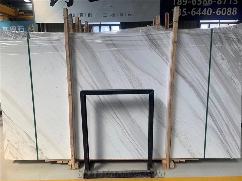 Greece Volakas Venus Jazz White Big Polished Tle Slab