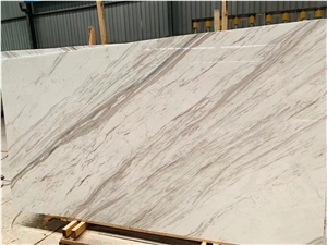 Greece Volakas Venus Jazz White Big Polished Tle Slab