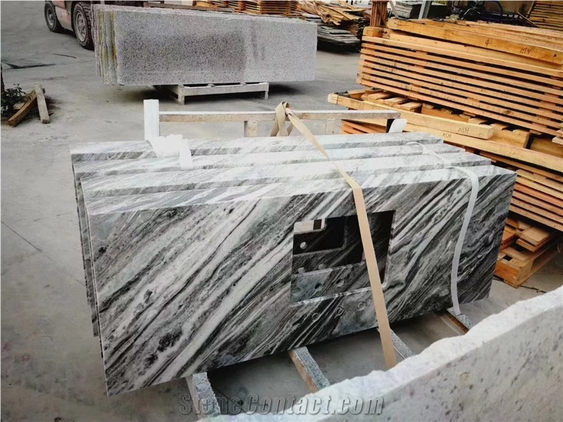 India Aurora Fantasy Fantasy Brown Marble Slab Tile