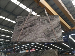 India Aurora Fantasy Fantasy Brown Marble Slab Tile