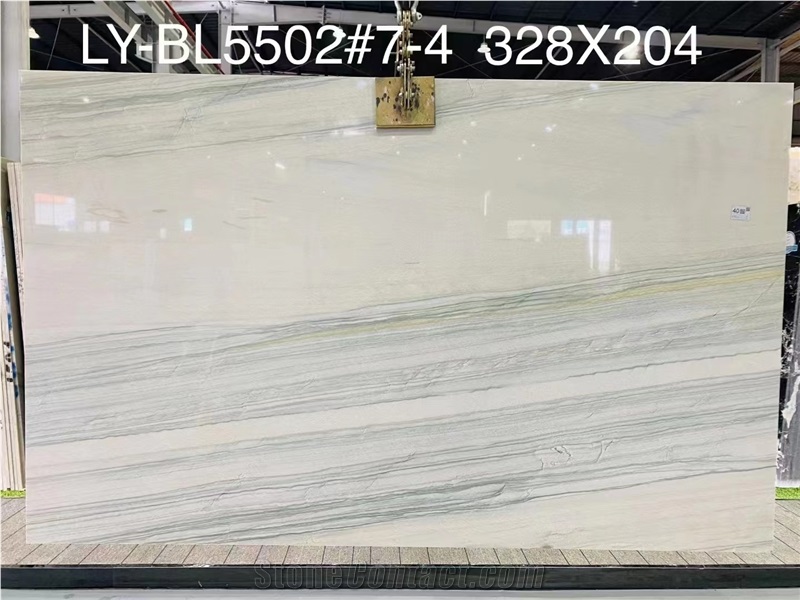 Mont Blanc Quartzite Montblanc White Stone Slab Tile