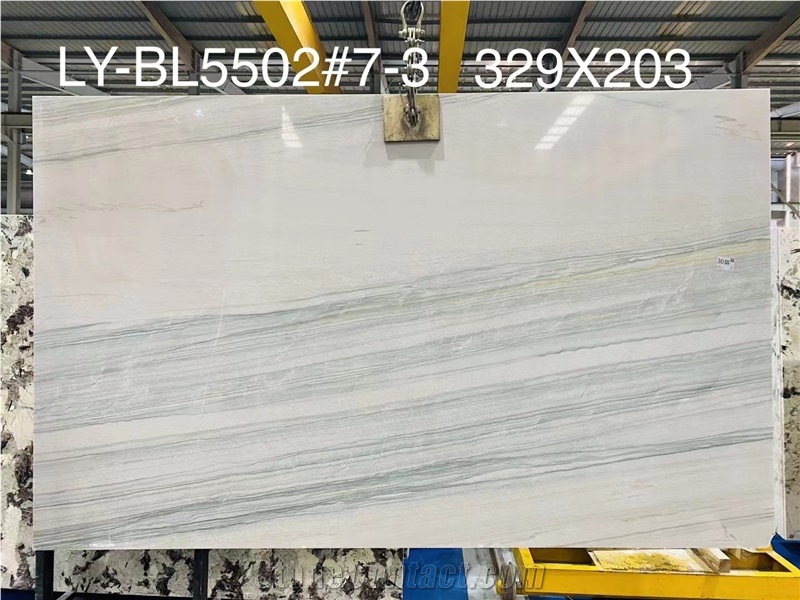 Mont Blanc Quartzite Montblanc White Stone Slab Tile