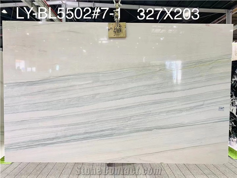 Mont Blanc Quartzite Montblanc White Stone Slab Tile
