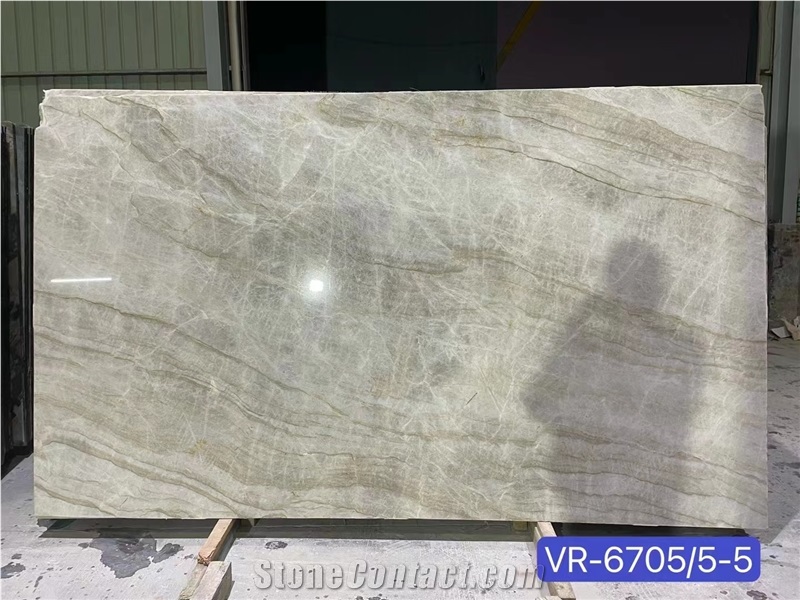 Taj Mahal White Quartzite Slab Home Project Tile