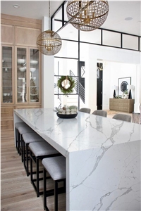 5007 Artificial Quartz White Quartz Countertop