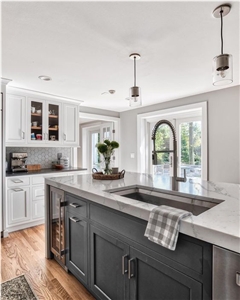 5007 Crema Marmi Artificial Stone Kitchen Tops