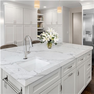 5007 Crema Marmi Artificial Stone Kitchen Tops