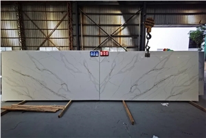 5052 Calacatta Leon Artificial Quartz Slabs