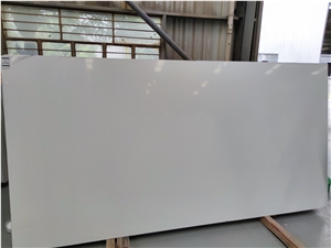 Artificial Quartz2001 Slab Engineered Super White Stone Tile