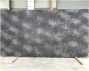 Good Quality 6004 Horizon Grey Quartz Slabs