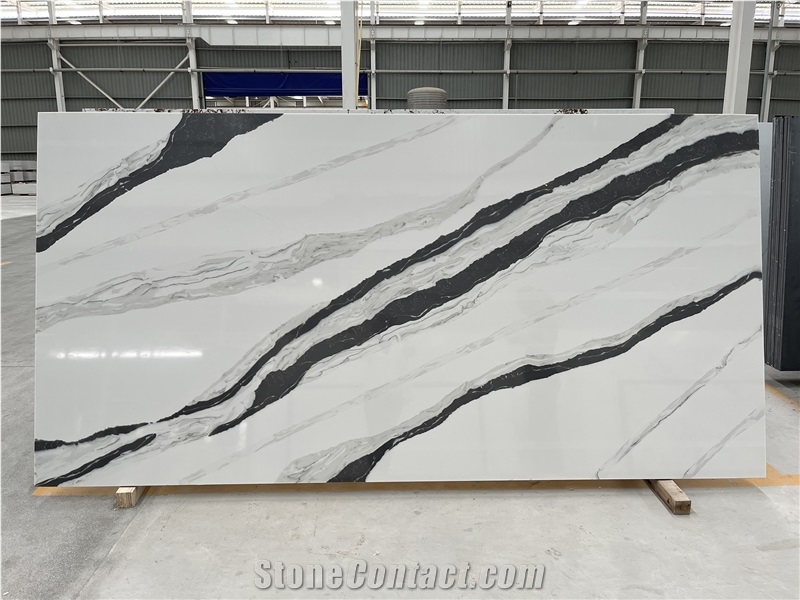 Grey Vein 5010 New York Artificial Quartz Countertops