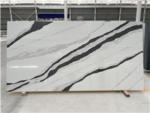 Grey Vein 5010 New York Artificial Quartz Countertops