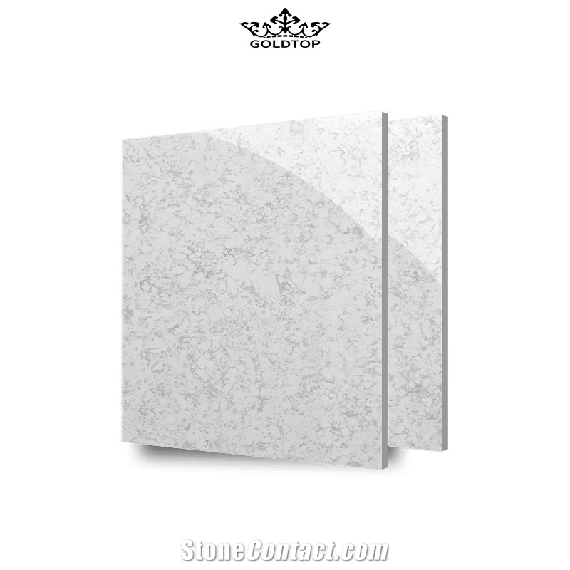 Kitchen 4003Artificial Solid Surface Whitequartz Countertops