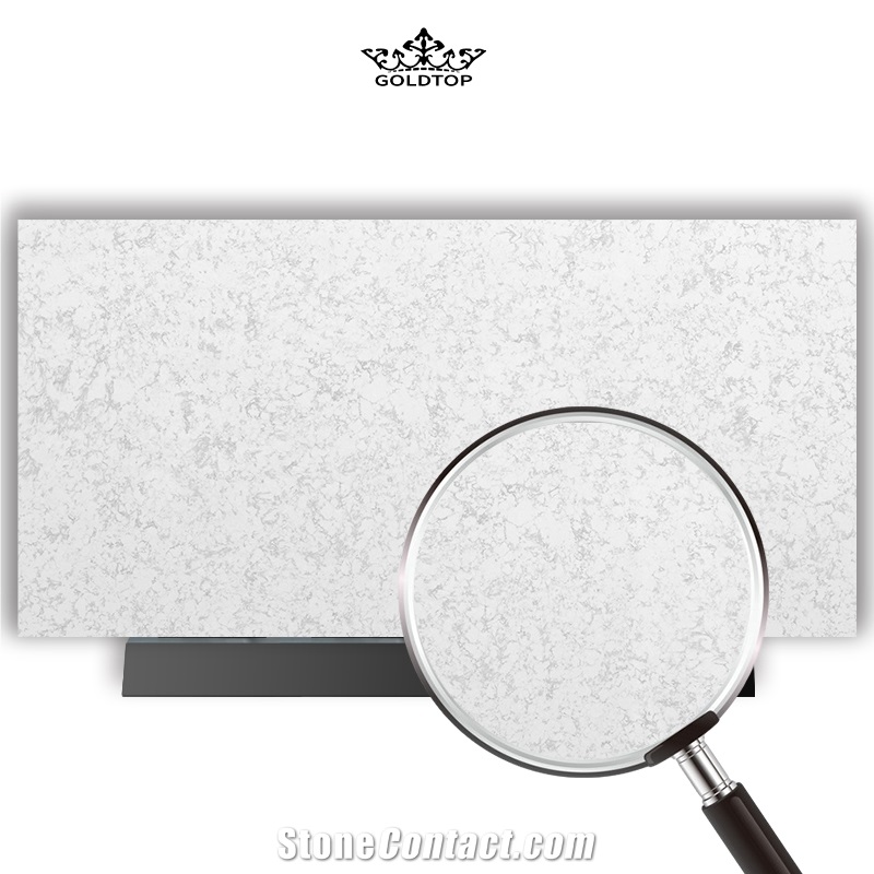 Kitchen 4003Artificial Solid Surface Whitequartz Countertops