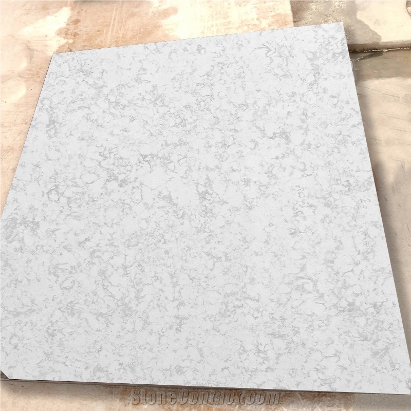 Kitchen 4003Artificial Solid Surface Whitequartz Countertops