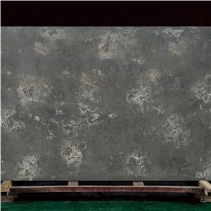 Popular 6006 Concrete Shade Quartz Slabs