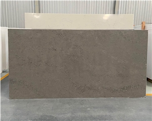 Popular 6013 Turbin Grey Quartz Slabs
