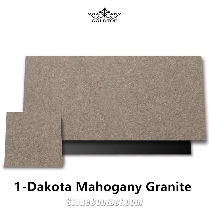 Cheap Price Natural Dakota Mahogany Granite Slabs