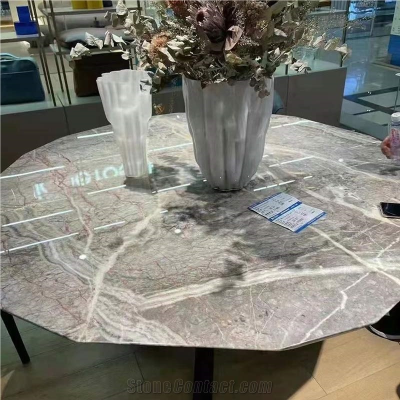 Classical Fior Di Bosco Marble Tiles Slabs For Vanitytops