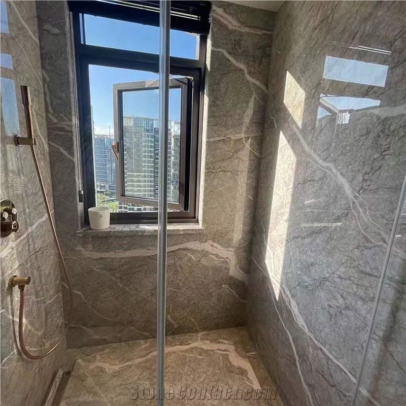 Classical Fior Di Bosco Marble Tiles Slabs For Vanitytops