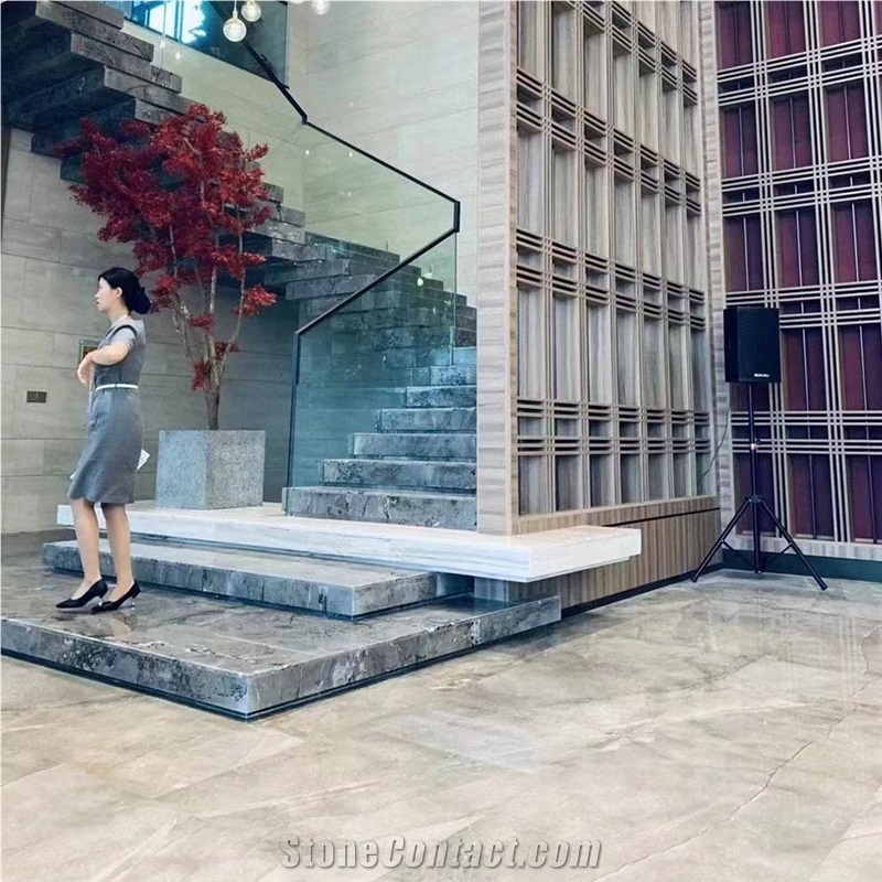 Dream Pattern Normandy Grey Tiles For Hotel Floor